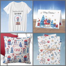 Christmas Holidays Whimsical