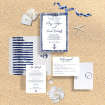 Coastal, Nautical Casual Wedding