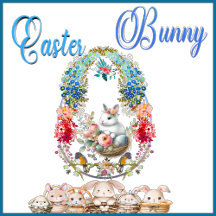 Easter Bunny | Rabbit Cards and Invitations