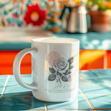 Constellation Zodiac Floral Mug Collection 