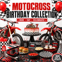 Motocross Birthday Boys Dirt Bike Party Supplies