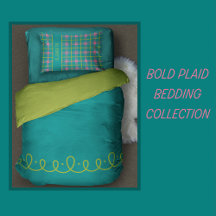 Bold Plaid Home Decor