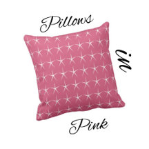 Pillows in Pink & Purple