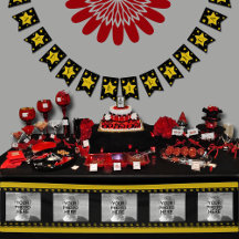 Hollywood Red Carpet Birthday Party Decorations