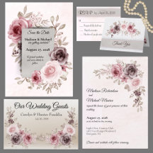 Vintage Floral Wedding Vibes