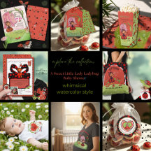 A Sweet Little Lady Ladybug Baby Shower