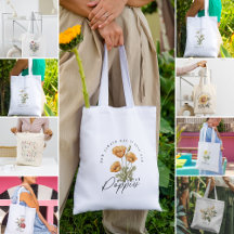 Spring Flowers & Nature Tote bags