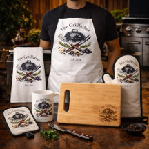 Personalized Grillfather Monogram