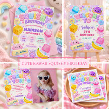 Squishy Girl Cute Kawaii Birthday Party