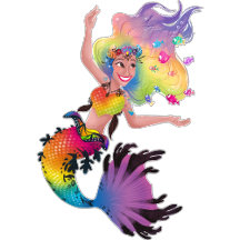 Mermaid Sparkles artwork by Alvin Adhi 