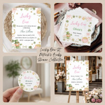 Lucky One St. Patrick’s Baby Shower Collection
