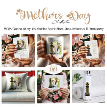 MOM Queen of my life, Golden Script Black Chess 