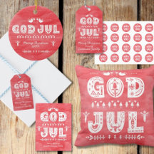 God Jul Swedish Christmas Gifts and Home Decor