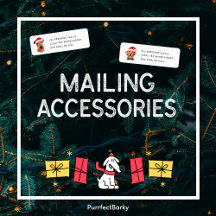 MAILING ACCESSORIES | DOG CHRISTMAS Theme
