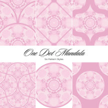 Dusky Rose Grand Millennial Mandala Monogram Gifts