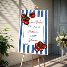 Little tomato Italian farmers market baby shower