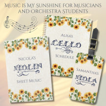 Music is My Sunshine Gifts for Her