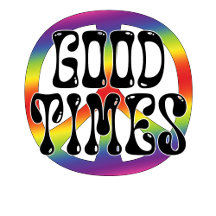 Good Times Rainbow Peace Sign