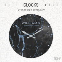 Clocks - Personalized Templates