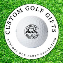Custom Golf Gift: Golf Balls
