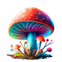 Rainbow Amanita Muscaria 