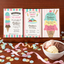 Ice Cream Social Birthday Party