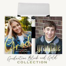 Graduation Black and Gold Classic