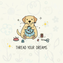 Golden Retriever: Thread Your Dreams