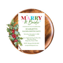 Winter Merry & Bride Bachelorette Collection