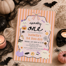 Spooky Ghost Halloween Birthday 