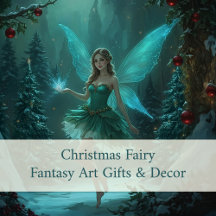Christmas Fairy with a Spark of Magic Holiday