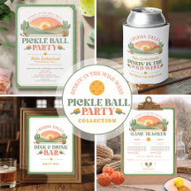 Dinkin’ in the Wild West Pickleball Party Set