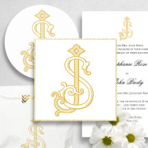 JS Monogram or SJ Monogram