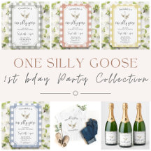 One Silly Goose First Birthday Collection