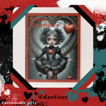 Cute whimsical valentines collection 