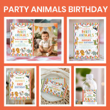 Safari Party Animals Birthday