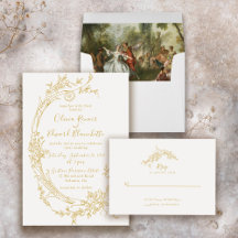 Elegant Baroque Vintage Chinoiserie Wedding