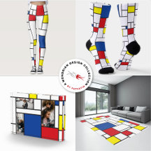 MONDRIAN I | MINIMALIST DE STIJL MODERN ART 