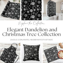 Elegant Dandelion Christmas Tree Collection