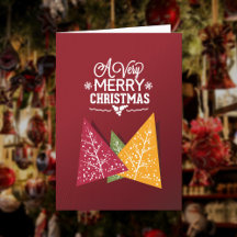 Christmas Holiday Folded Cards