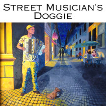 Street Musician's Dog