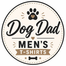 Dog Dad Men's T-Shirts