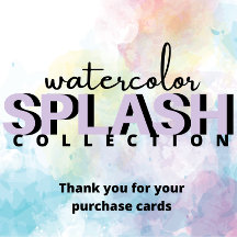 Watercolor Splash Collection