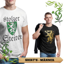 Männer T-Shirt's mit Wappen im Vintage Style