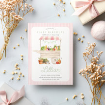 Farmer's Market Birthday Party 