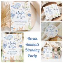 Ocean Animals Birthday Party 2