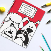 Notebooks & planners for dog lovers