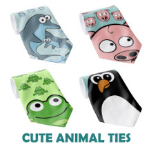 Cute Animal Ties