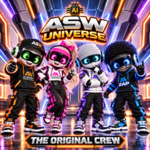 ASW Universe Robot Collection | The Original Crew