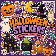Cute Halloween Stickers